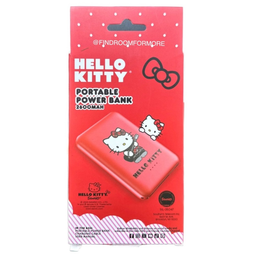 Hello Kitty Portable Power Bank - Picture 2 of 9